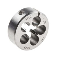 RS Pro ダイ M12 x 1.75mm ピッチ 33.33mm 外径 11.11mm 厚さ 6680766 6680766 1個