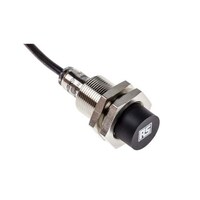 RS Pro 誘導型センサ バレル形 検出範囲 8 mm スレッドサイズ M18 7018257 7018257 1個