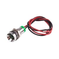 RS Pro LED表示灯 緑 8mm 2 V dc 7239312 7239312 1個