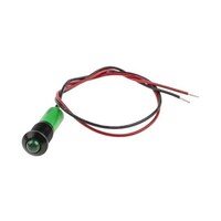 RS Pro LED表示灯 緑 8mm 220 V ac 7239684 7239684 1個