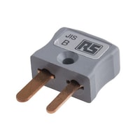 RS Pro 熱電対コネクタ ミニチュアクイックワイヤプラグコネクタ Bタイプ ミニチュア 7718809 7718809 1個