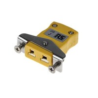 RS Pro 熱電対コネクタ ミニチュアパネル取り付けソケットコネクタ Jタイプ ミニチュア 7718862 7718862 1個