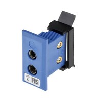 RS Pro 熱電対コネクタ 標準パネル取り付けソケットコネクタ Kタイプ 標準 7719010 7719010 1個