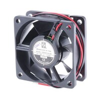 RS Pro 軸流ファン 電源電圧:24 V dc 60 x 25 x 60mm DC (OD6025シリーズ) 角型 7874007 7874007 1個