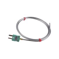 RS Pro 熱電対センサ, Kタイプ ミニチュアプラグ, 100°C → +1100°C, 1m IEC 7877787 7877787 1個