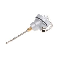 RS Pro 熱電対センサ, Kタイプ, ケーブルタイプ, 100°C → +1100°C, 100mm IEC 7877804 7877804 1個