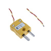 RS Pro 熱電対センサ, Kタイプ ミニチュアプラグ, 75°C → +250°C, 5m ANSI 8479726 8479726 1個