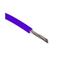 RS Pro フックアップワイヤー / 計装ケーブル 紫 , 導体材質:スズめっき銅線 100m 22 AWG 8740368 8740368 1セット
