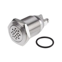 RS Pro Annunciator 16mm 85dB IP40 IK04 screw 8771836 8771836 1個