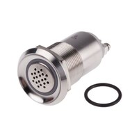 RS Pro Annunciator 19mm 85dB IP40 IK04 screw 8771845 8771845 1個