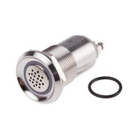 RS Pro Annunciator 19mm 85dB IP40 IK04 screw 8771848 8771848 1個