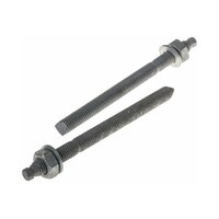 RS Pro アンカーボルト, 炭素鋼 M10 取付穴径12mm 長さ130mm 1袋(10個入) 9086791 9086791 1袋