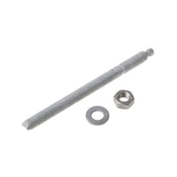 RS Pro アンカーボルト, 炭素鋼 M8 取付穴径10mm 長さ110mm 1袋(10個入) 9086797 9086797 1袋