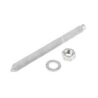 RS Pro アンカーボルト, 炭素鋼 M16 取付穴径18mm 長さ190mm 1袋(10個入) 9086804 9086804 1袋