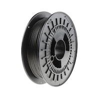 RS Pro 3Dプリンタ用フィラメント 黒 2.85mm CARBONP 9107043 9107043 1個