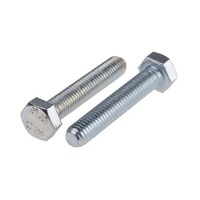 RS Pro 止めねじ M8 x 45mm 六角 鋼 1袋(50個入) 9172876 9172876 1袋