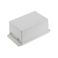 RS Pro 樹脂ボックス, ABS樹脂, 105 x 70 x 50mm 白 9190398 9190398 1個