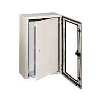 シュナイダーエレクトリック 内ドア 内部ドア スチール グレー 500mm x 400mm x 400mm NSYPIN54 NSYPIN54 1個