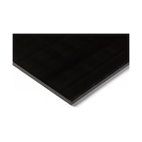 RS Pro アセタールシート 黒 500mm x 300mm x 6mm 1セット(2個入) 2820159 2820159 1セット