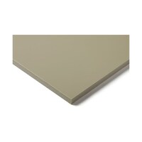 RS Pro ポリプロピレン(PP)シート ベージュ グレー 1m x 500mm x 10mm 3136332 3136332 1セット