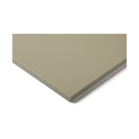 RS Pro ポリプロピレン(PP)シート ベージュ グレー 1m x 500mm x 15mm 3136348 3136348 1セット