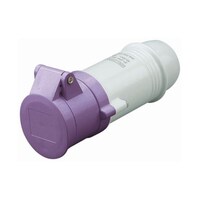 RS Pro 電源コネクタ (産業用コネクタ ) ケーブルマウント ソケット 紫 6685360 6685360 1個
