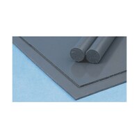 RS Pro PVCプラスチックシート グレー 1m x 500mm x 1mm 1セット(5個入) 4386370 4386370 1セット