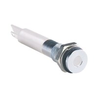 RS Pro LED表示灯 白 8mm 220 V ac 7001704 7001704 1個