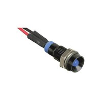RS Pro LED表示灯 青 8mm 2 V dc 7239375 7239375 1個