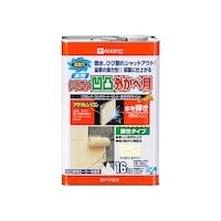 カンペハピオ 水性シリコン凹凸外かべ用 アイボリーホワイト 16K 437653113160 437653113160 1個