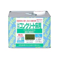 カンペハピオ 水性コンクリート床用 グリーン 7L 477654111070 477654111070 1個