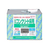 カンペハピオ 水性コンクリート床用 グレー 7L 477655091070 477655091070 1個