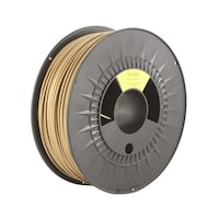 RS Pro 3Dプリンタ用フィラメント Gold 2.85mm PLA 8320292 8320292 1個