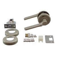 ヒナカS/S かんたん取替レバーハンドル 空錠 シルバー NP308OSL5060 NP308OSL5060 1個