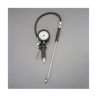 アズワン 1201200kPa タイヤゲージ&チャック(ISOホイール用) EA123CH16 EA123CH16 1個