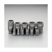 アズワン 3/4”DR(11個組)ホイールナット用ソケット(アウター/インナー用) EA164KN EA164KN 1セット