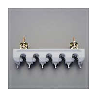 アズワン 5本用モップハンガー(単管パイプ用) EA928AB500 EA928AB500 1個