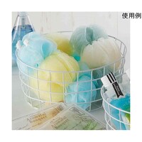 アズワン 丸型ネットカゴ ホワイト 大 2個入 61778433 61778433 1組