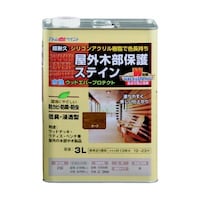 アトムサポート 水性ウッドエバープロテクト 3L オーク 0000108944 0000108944 1缶