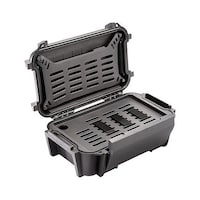 アズワン 226x136x 75mm/内寸 防水ケース(黒) EA657MC60B EA657MC60B 1個