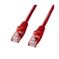 アズワン 15 m LANケーブル(CAT6/エコパッケージ/レッド) EA764BB347 EA764BB347 1個