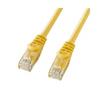 アズワン 15 m LANケーブル(CAT6/エコパッケージ/イエロー) EA764BB357 EA764BB357 1個