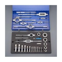 アズワン G1/8”G1” タップダイスセット(G/HSS) EA829JD EA829JD 1セット