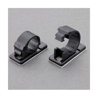 アズワン 17.0mm ケーブルクランプ(粘着付/100個) EA947FA117 EA947FA117 1袋