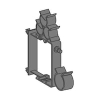 シュナイダーエレクトリック 配線ダクト 取付金具 85 x 95mm 1袋(20個入) KBB40ZFGU KBB40ZFGU 1袋