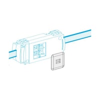 シュナイダーエレクトリック 配線ダクト エンドプレート 1袋(10個入) KBC16ZB1 KBC16ZB1 1袋