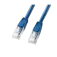 アズワン 20 m LANケーブル(CAT6/つめ折れ防止/ブルー) EA764BB269A EA764BB269A 1本