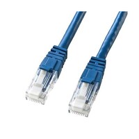 アズワン 50 m LANケーブル(CAT6/つめ折れ防止/ブルー) EA764BB272A EA764BB272A 1本