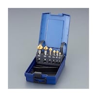 アズワン 6.320.5mm カウンターシンク(6本組・HSS・Tinコート) EA827FE316 EA827FE316 1セット