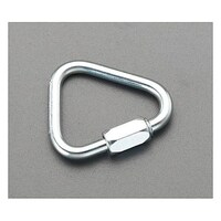 アズワン 102x155x18.0mm クイックリング(スチール/Zinc) EA638HG14 EA638HG14 1個